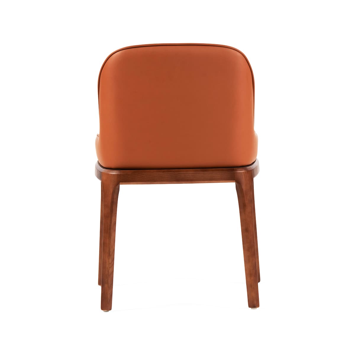 Luke Dining Chair with Small Arm Tan - 4