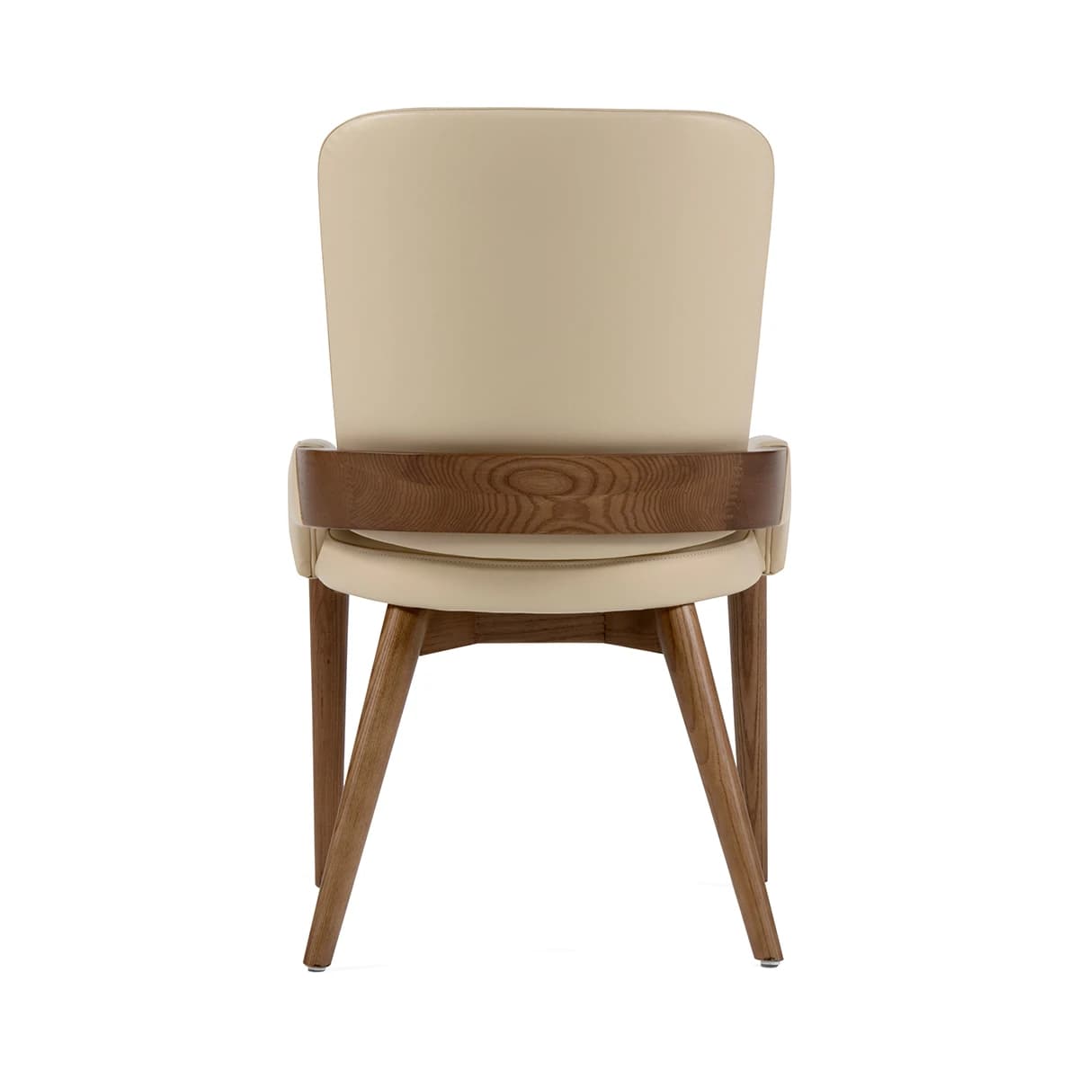 Curvy  Beige Dining Chair  - 4