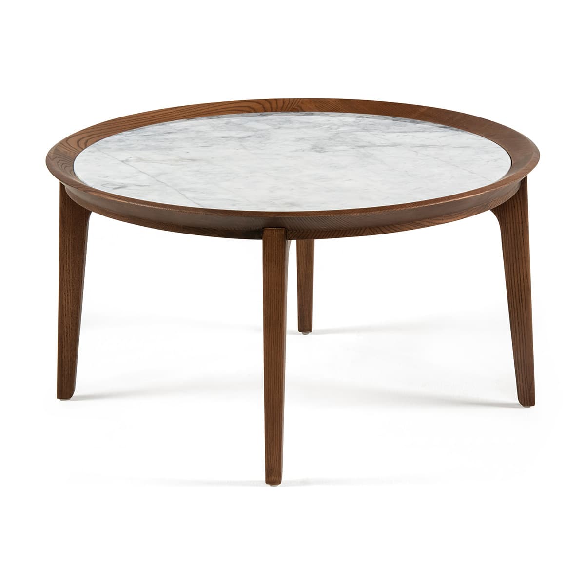 Domi Marble & Walnut Coffee Table 