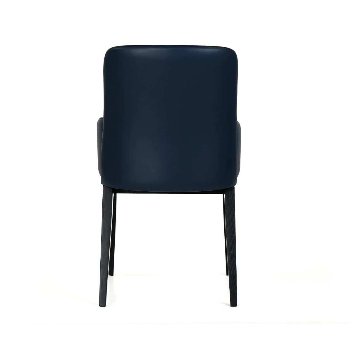 Windsor Teal Leather Dining Chair  - 3