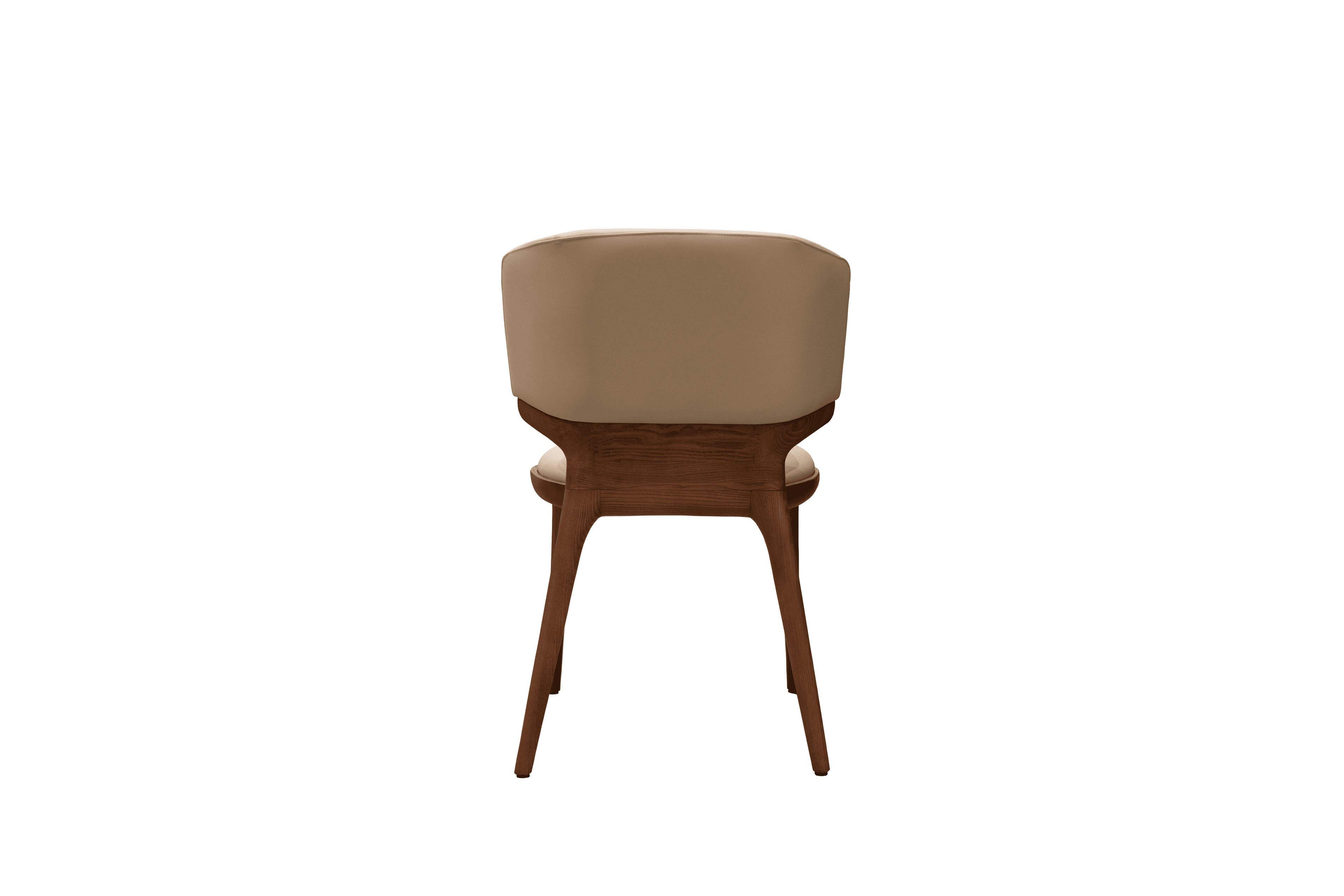 Kanso PU Beige Dining Chair  - 3