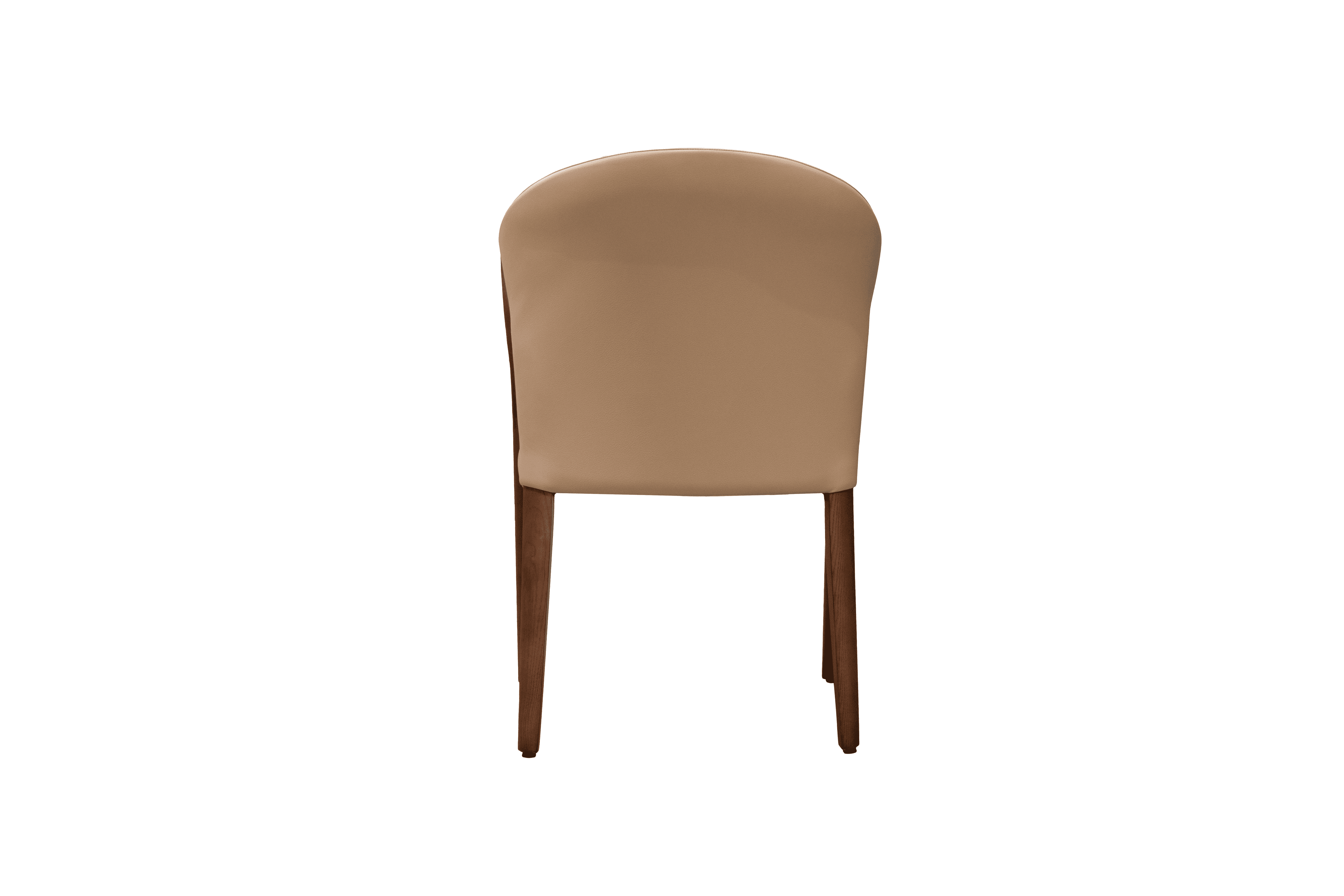Olenza PU Leather Dining Chair - Beige  - 3